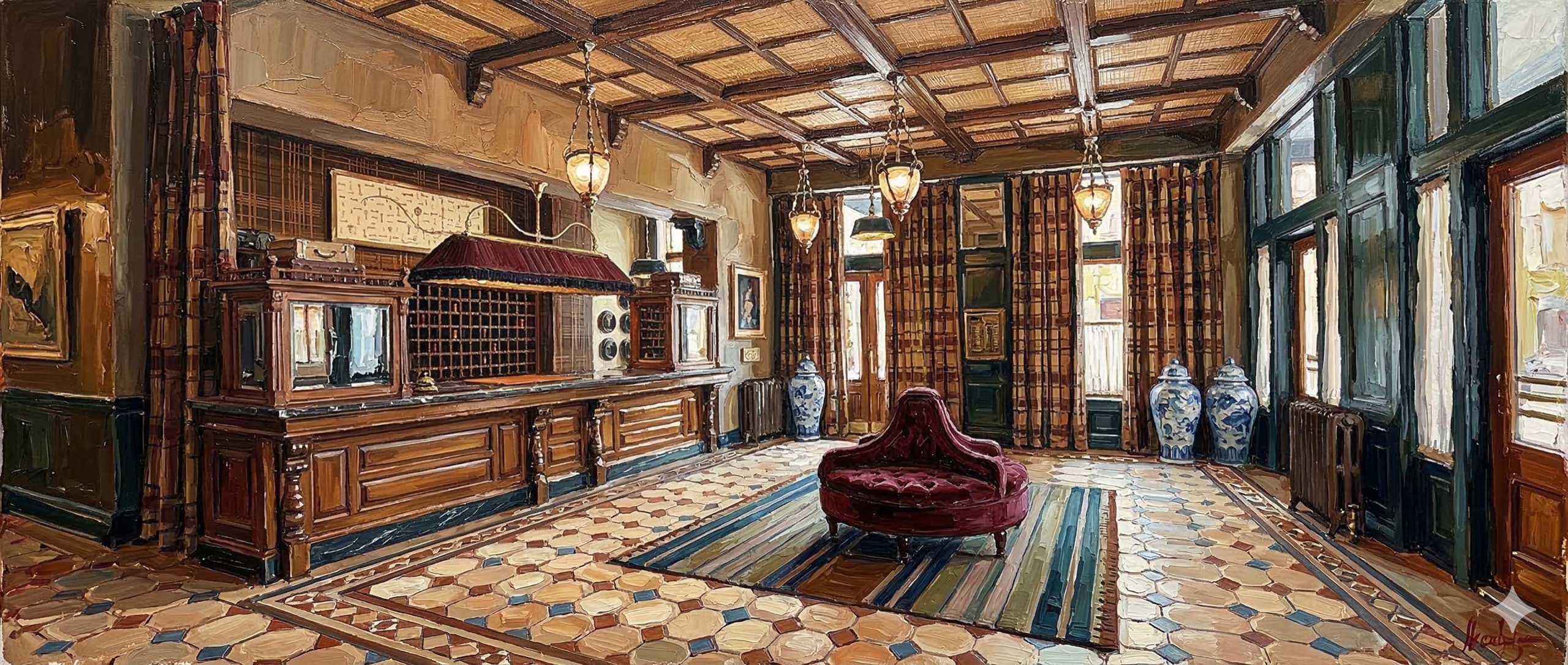 Hotel Jerome lobby